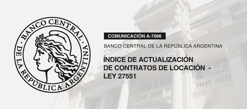 Actualización de contratos de Locación ICL (BCRA) – Ley 27.551